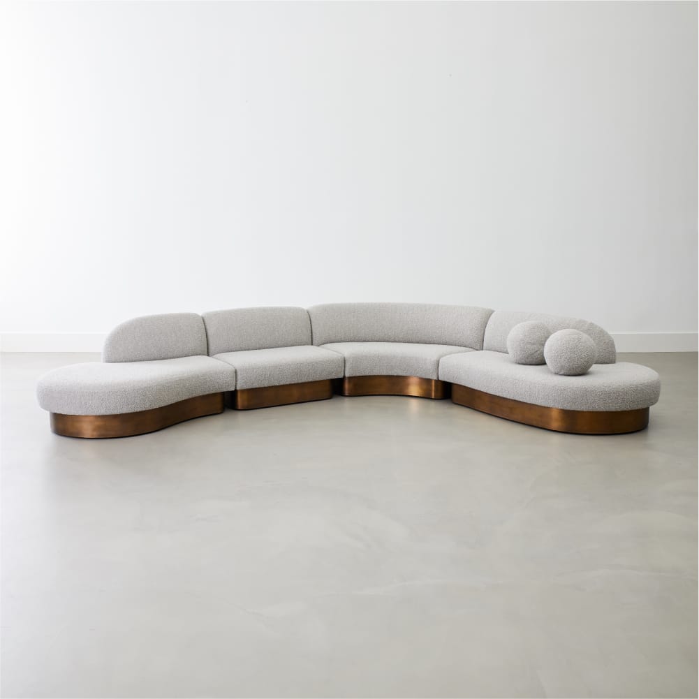 Biomorphic Sectional - 4 Piece