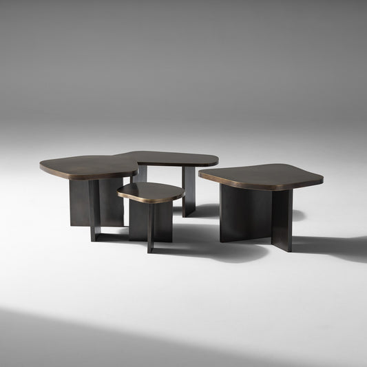 Nesting Dark Patina Coffee Tables