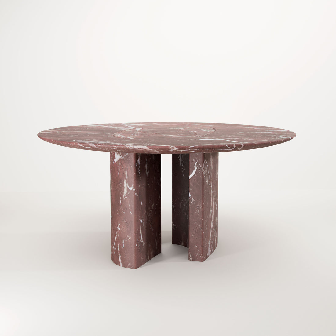 Eternel Sans Temps Dining Table Round - Albania Rosso