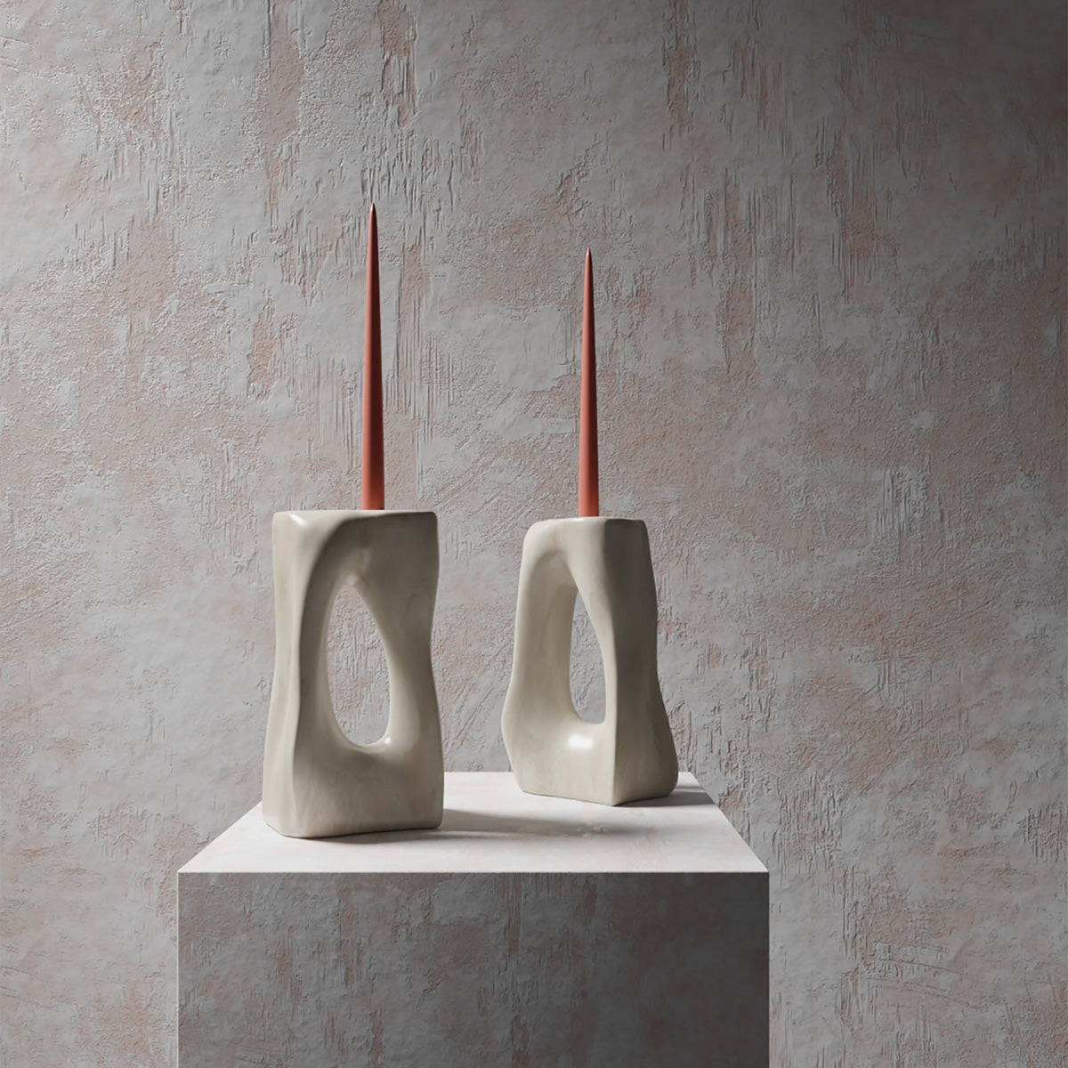 Eroded Candle Sticks Plaster