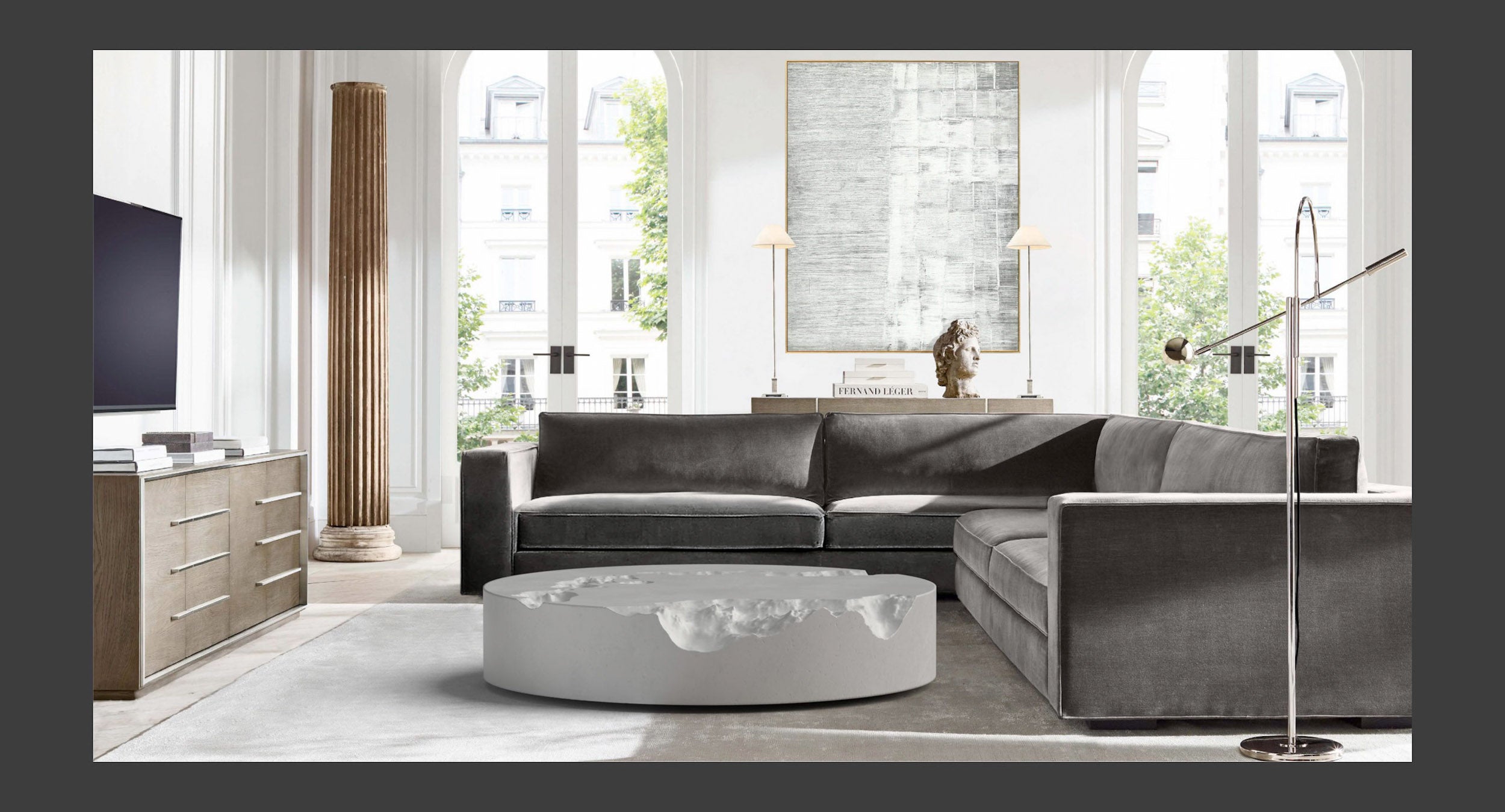 Erosia Coffee Table Round
