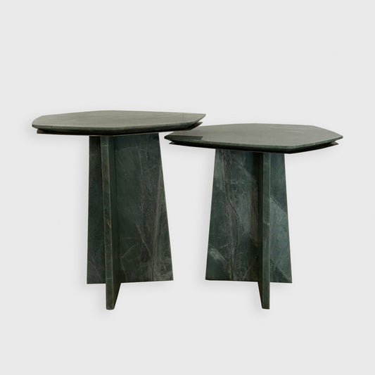 Geometrik Emerald Side Table