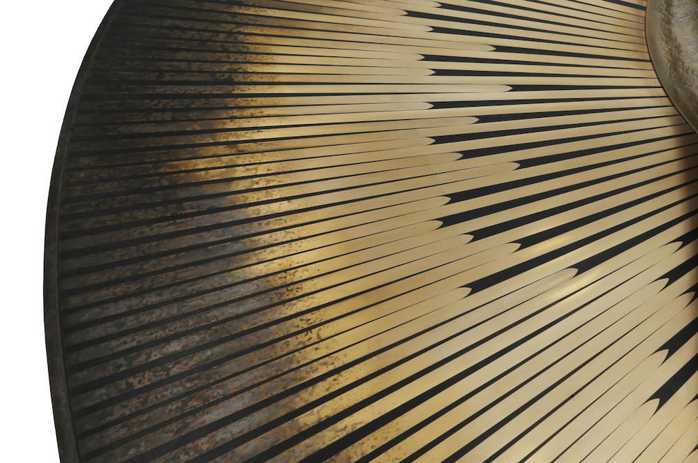 Indo Sunburst Cocktail Table