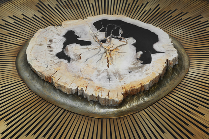 Indo Sunburst Cocktail Table