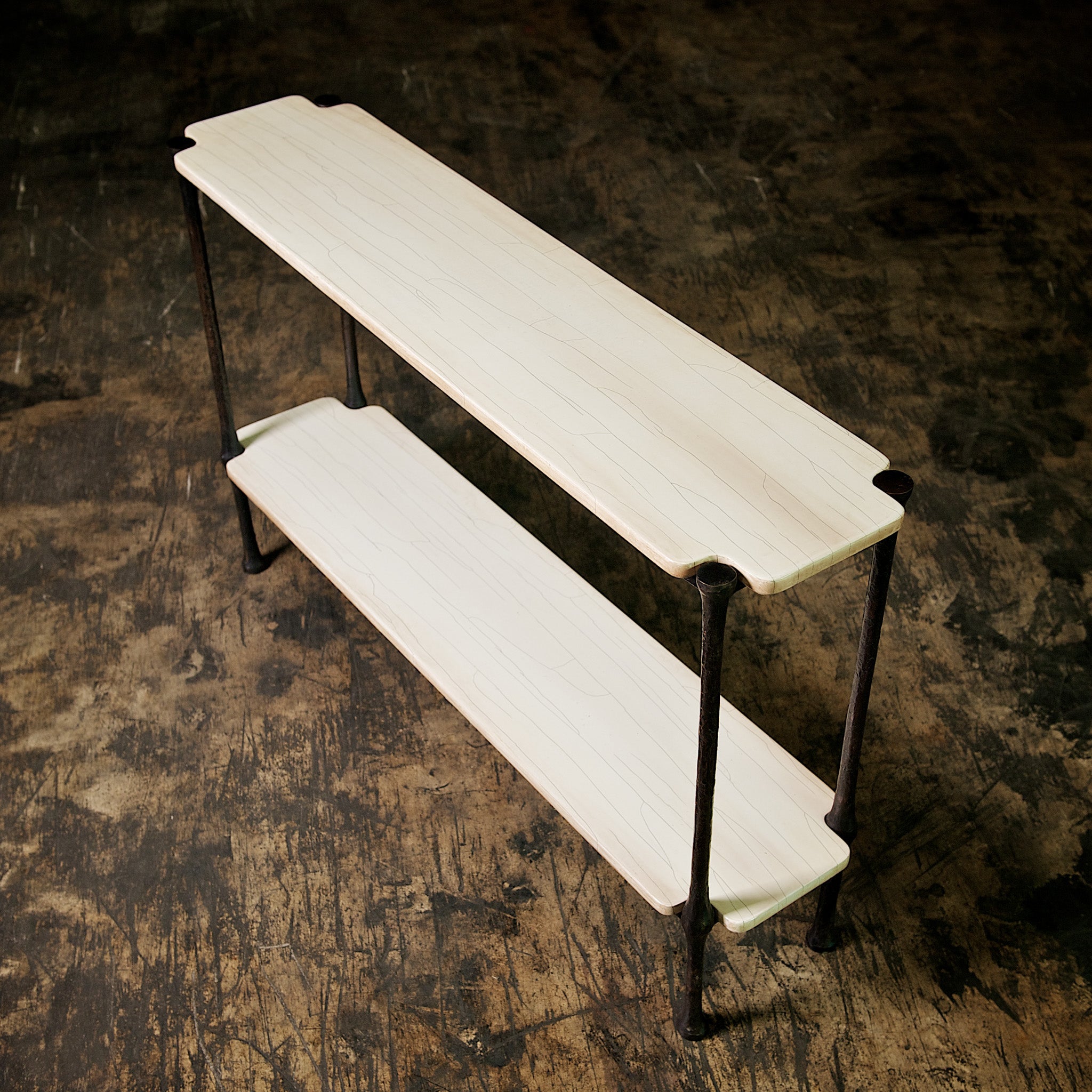 Ivory Console Table