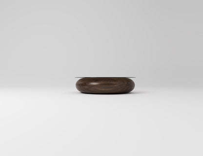 Doughnut Walnut Coffee Table