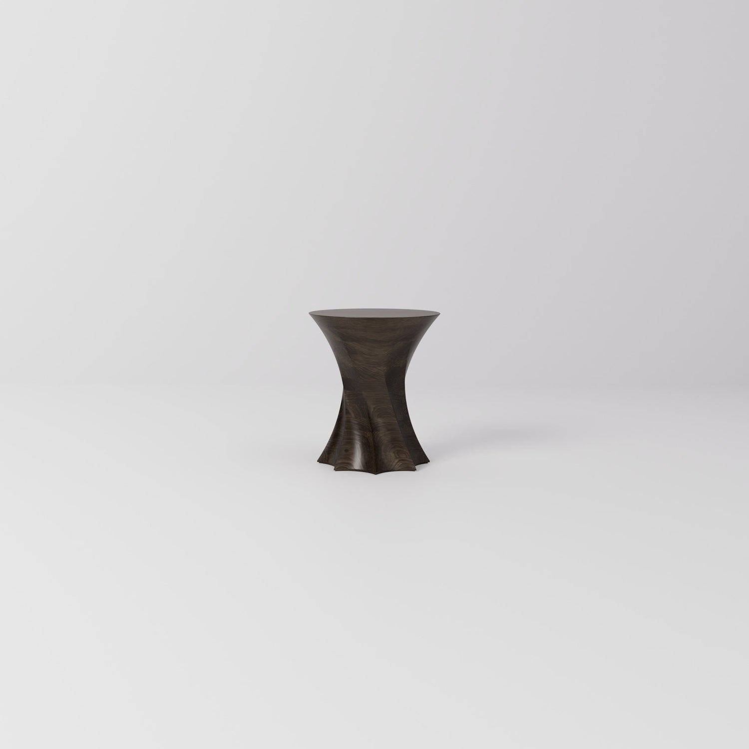 Torque Walnut Side Table