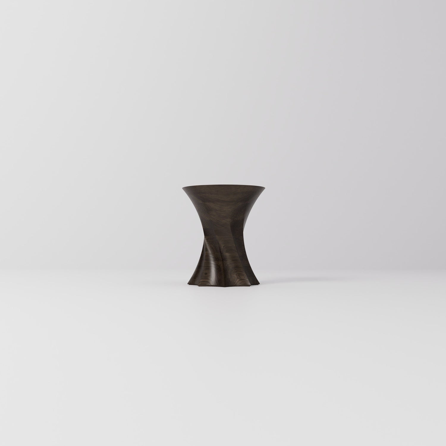 Torque Walnut Side Table