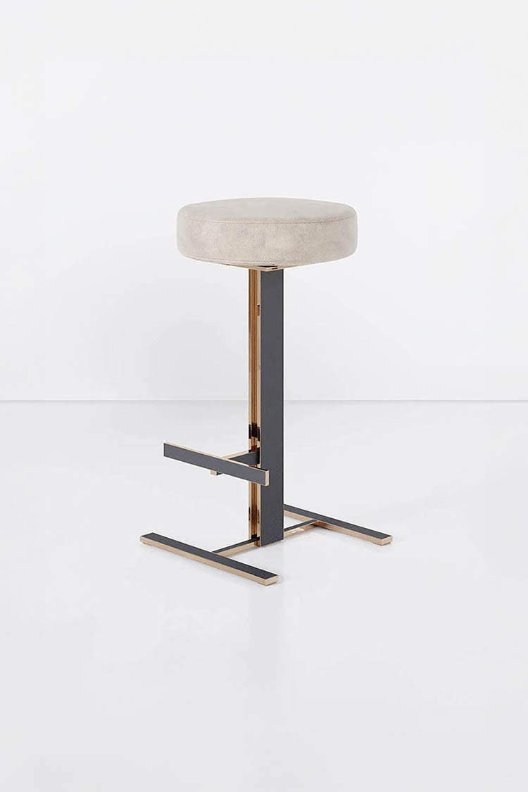 Juno Barstool with Round Seat