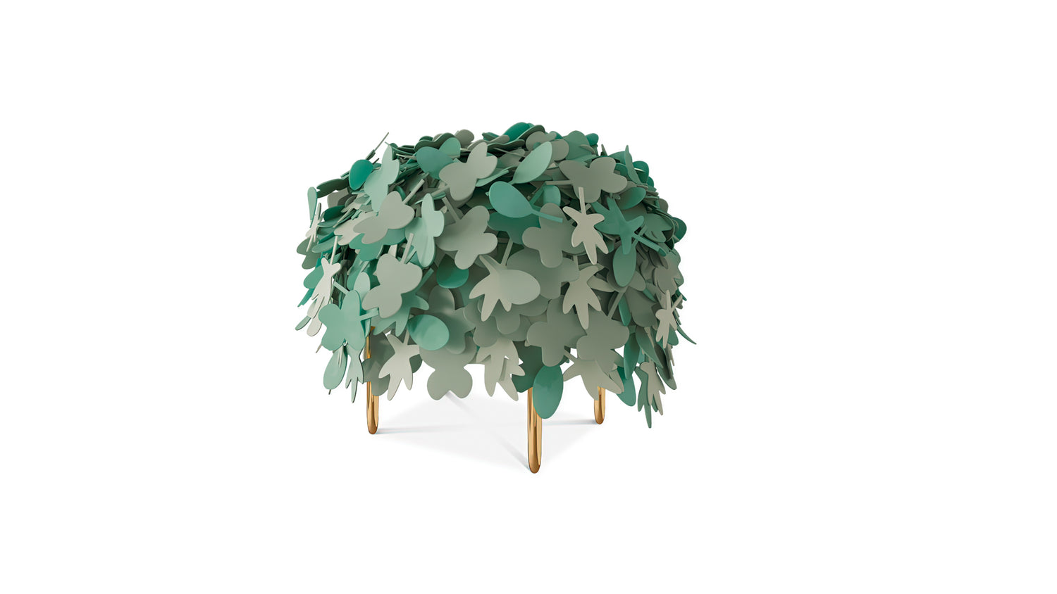 Leaf Pouffe