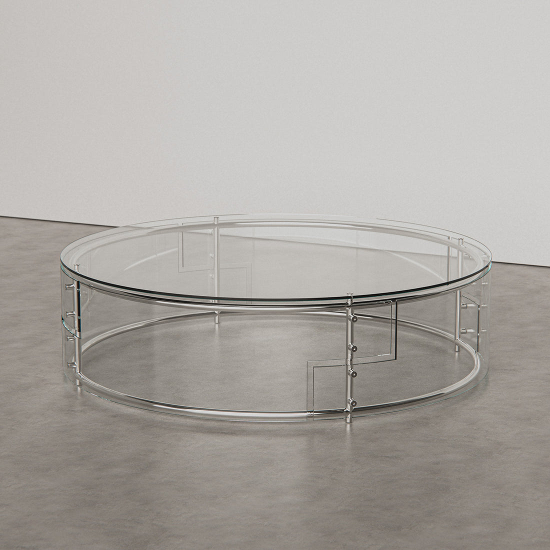 Looking Glass Coffee Table Round