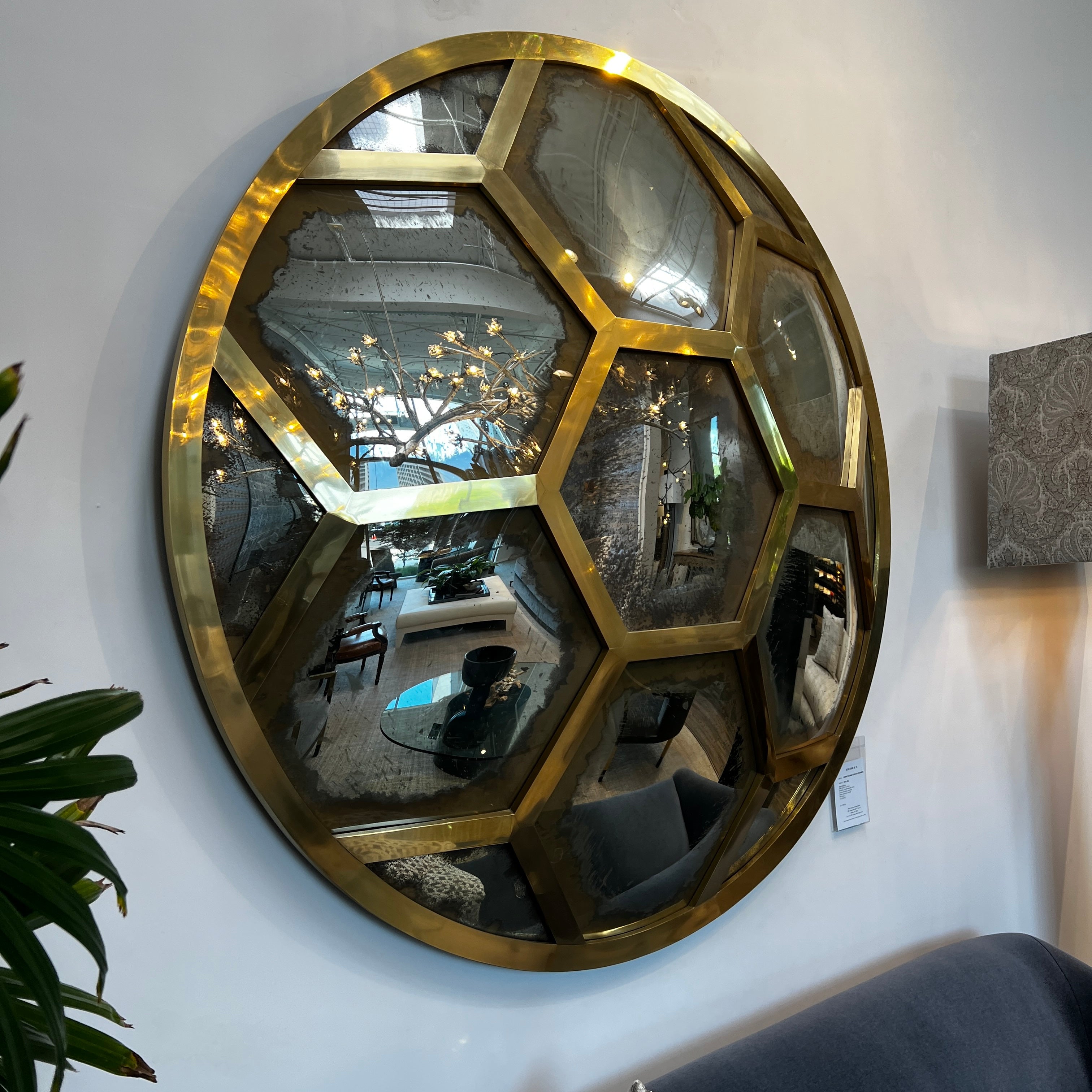 Honeycomb Convex Mirror