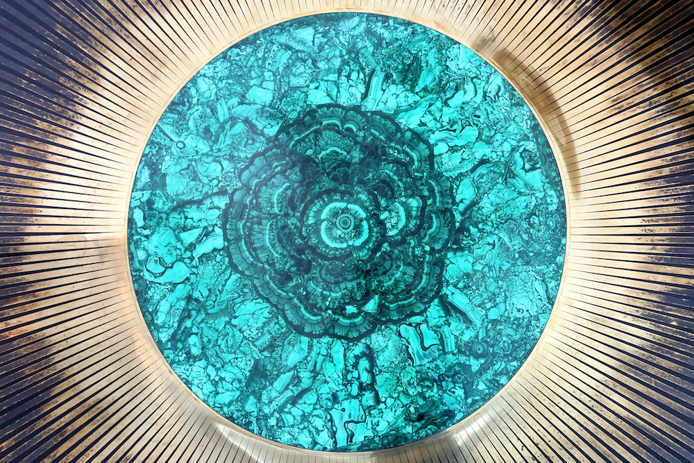 Malachite Dining Table