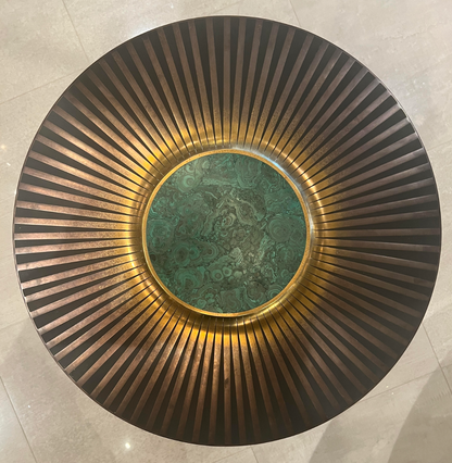 Malachite Sun Table
