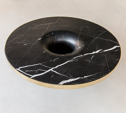 Marble Vortex Cocktail Table