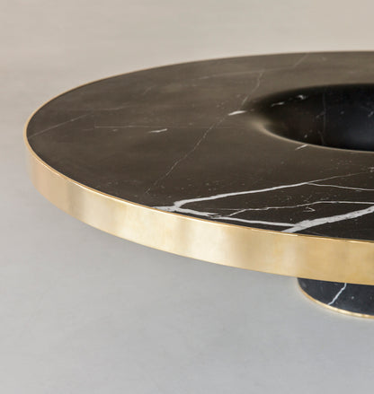 Marble Vortex Cocktail Table