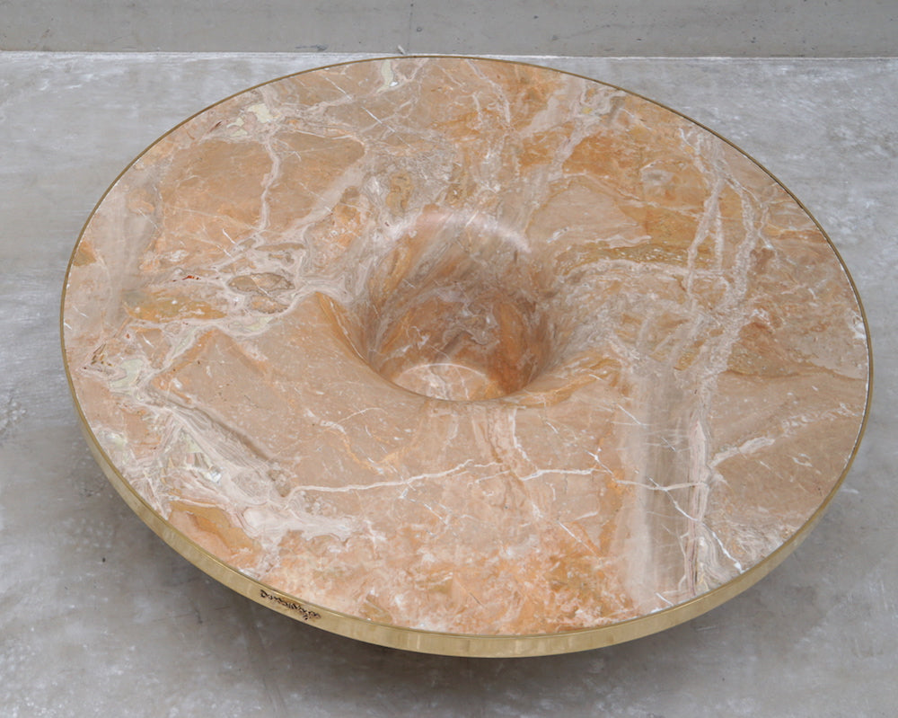 Marble Vortex Cocktail Table