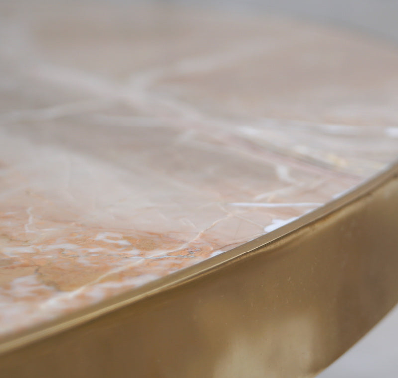 Marble Vortex Cocktail Table