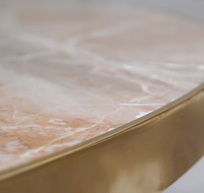 Marble Vortex Cocktail Table