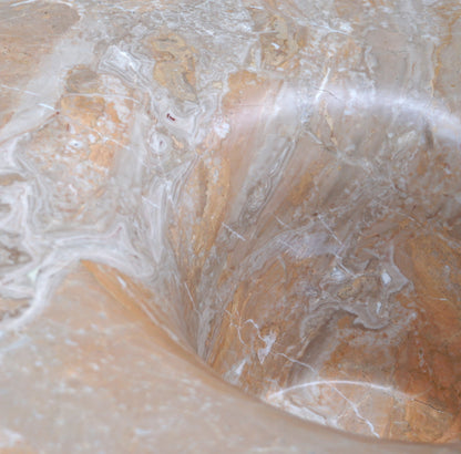 Marble Vortex Cocktail Table