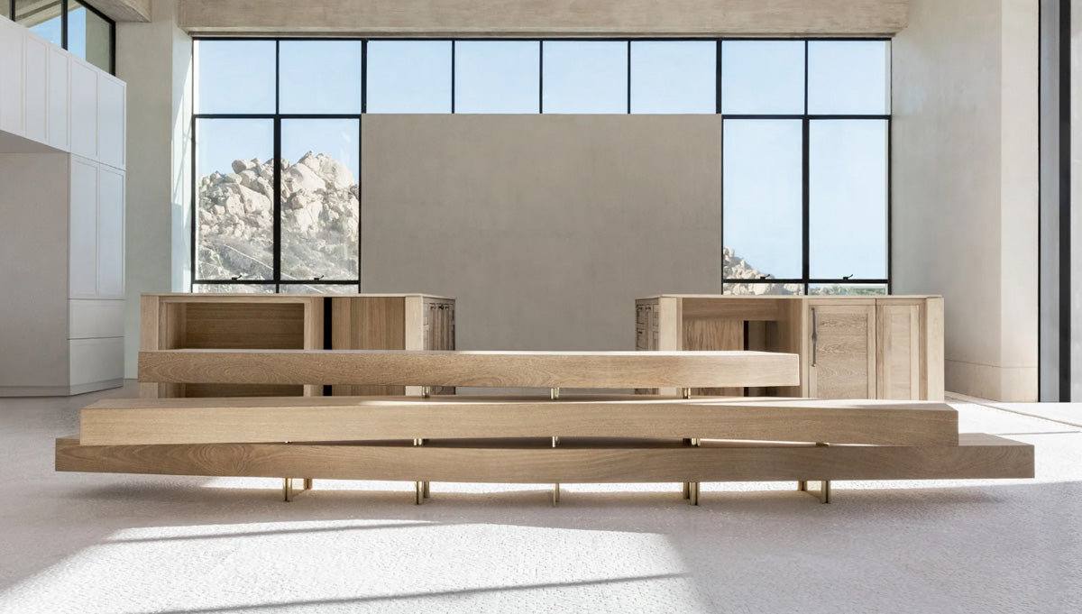 Multiform Bench Tops Custom Multi-Functional Platform Bench – Bonham Gallery