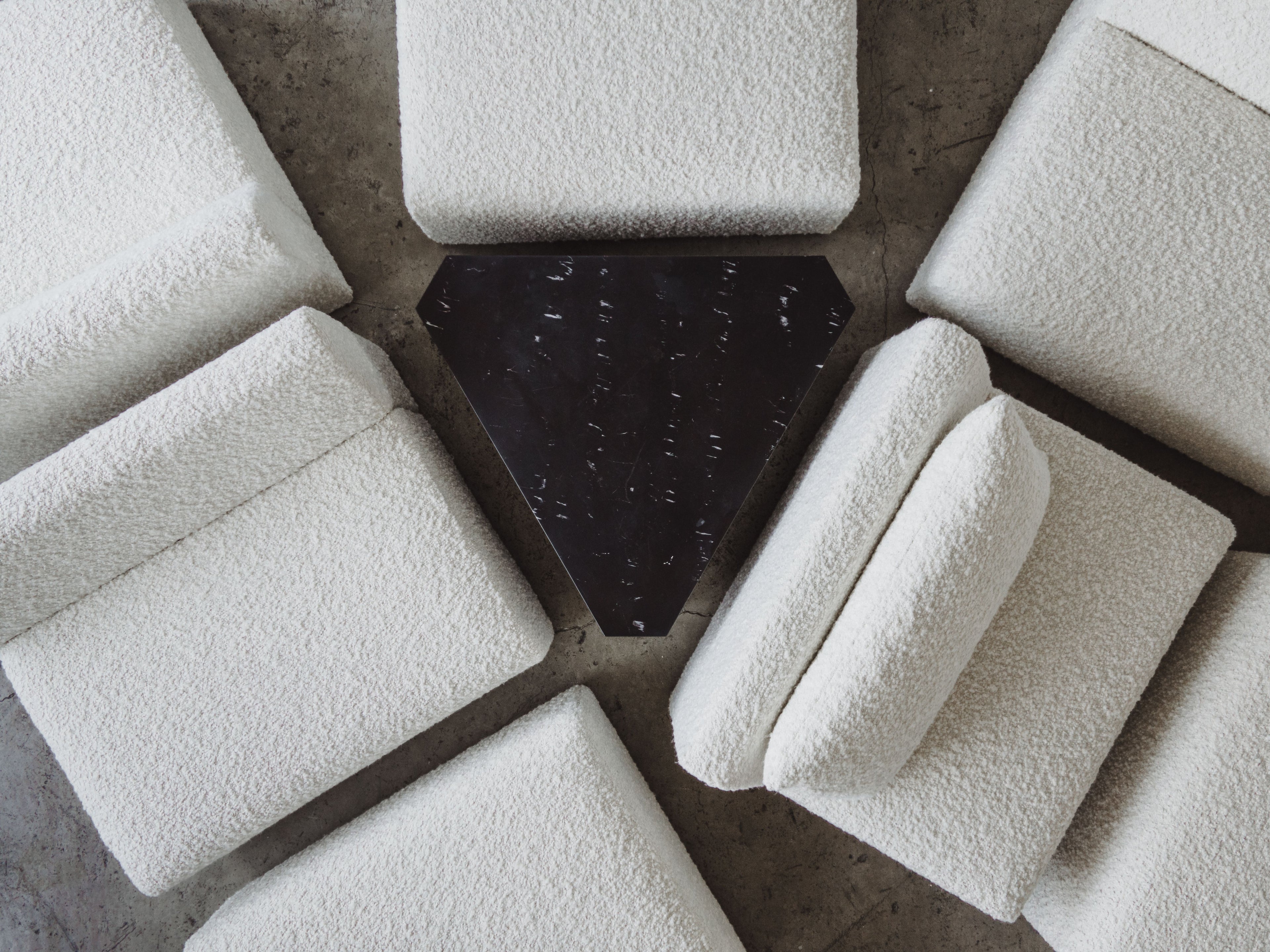 Oberon Wedge Side Table