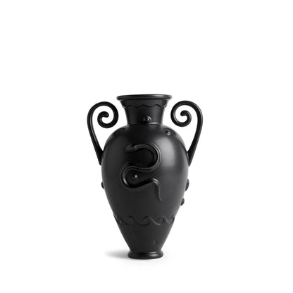 Pantheon Orpheus Amphora Vase Black