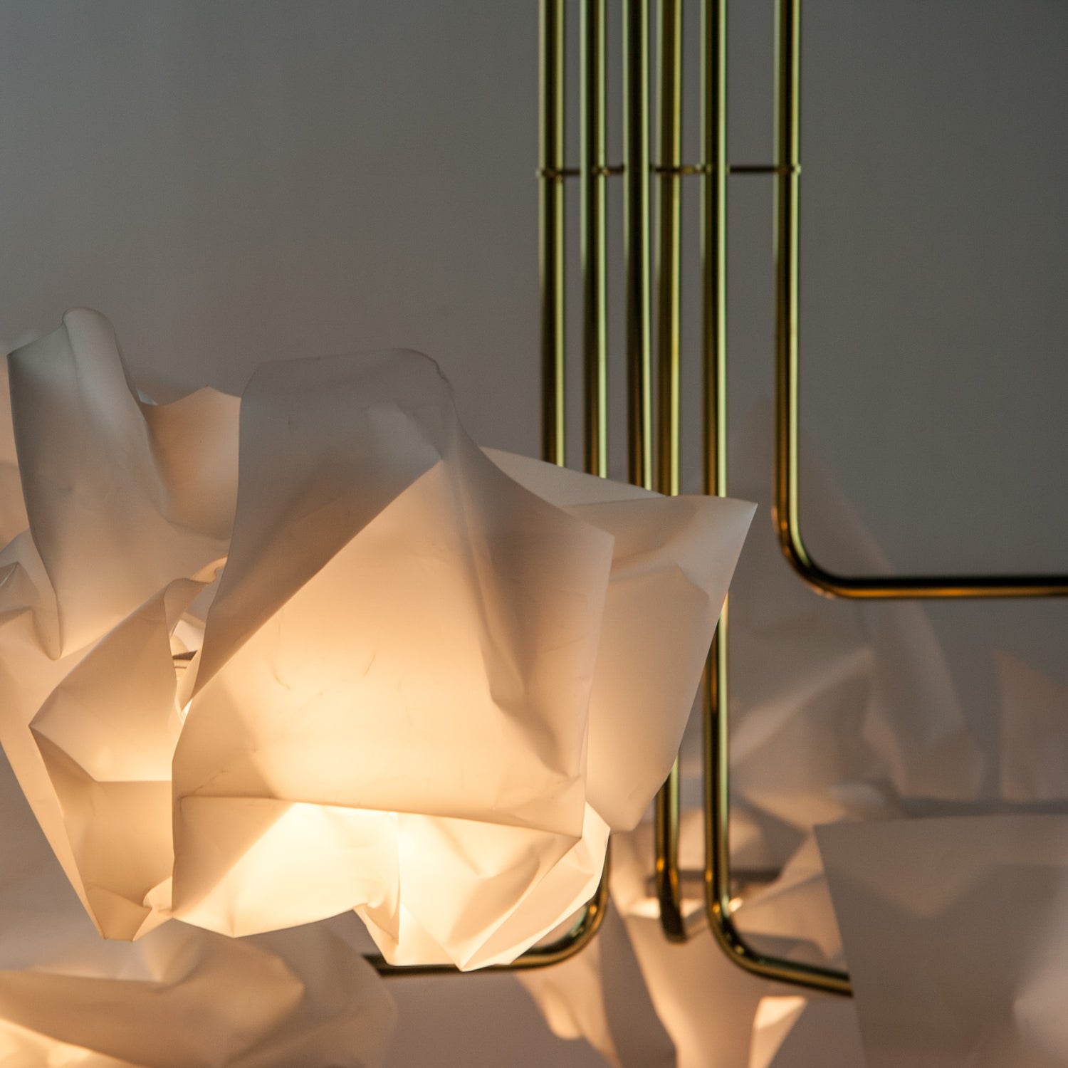 Paper Chandelier by Gentner