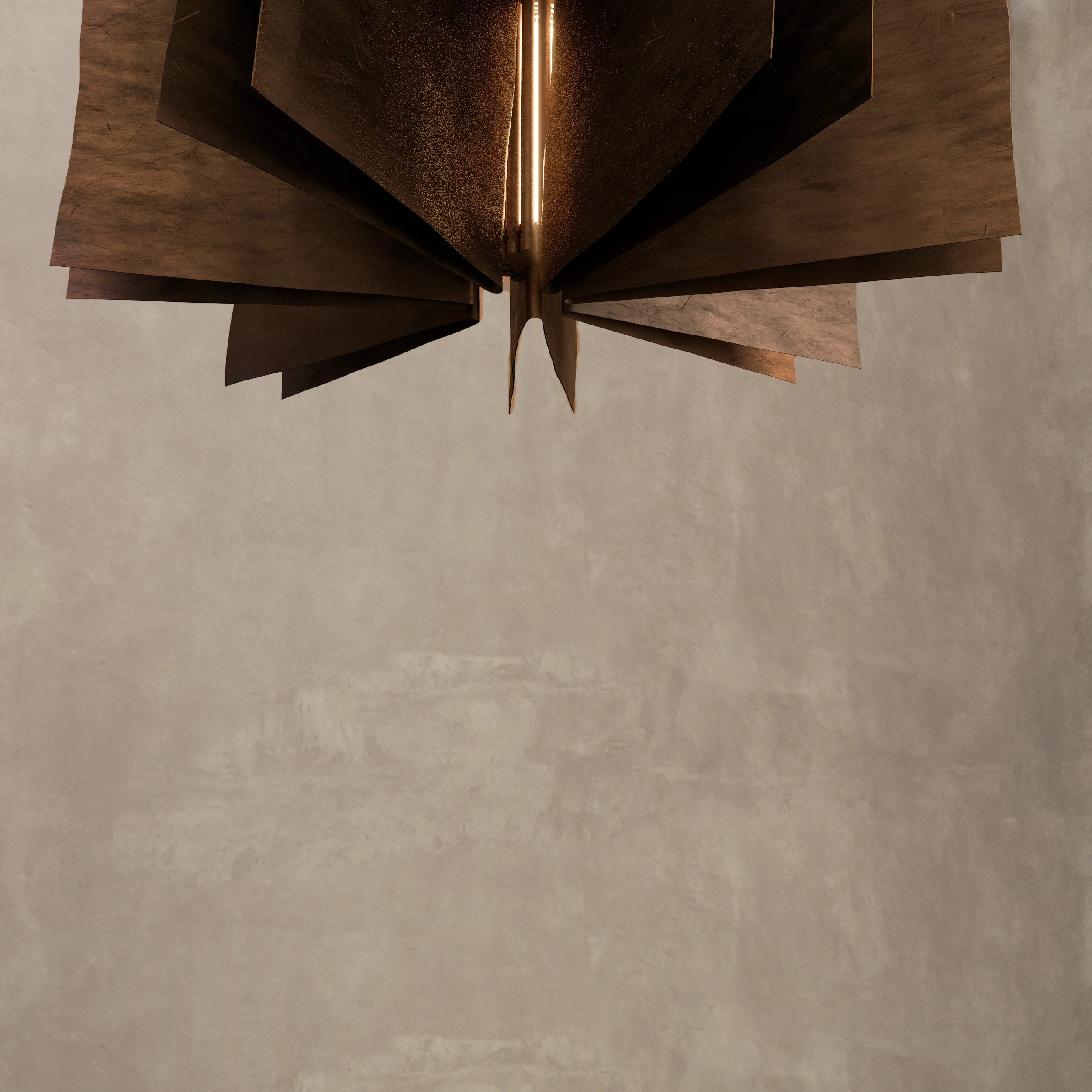 Penumbra Ceiling Light Sculpture