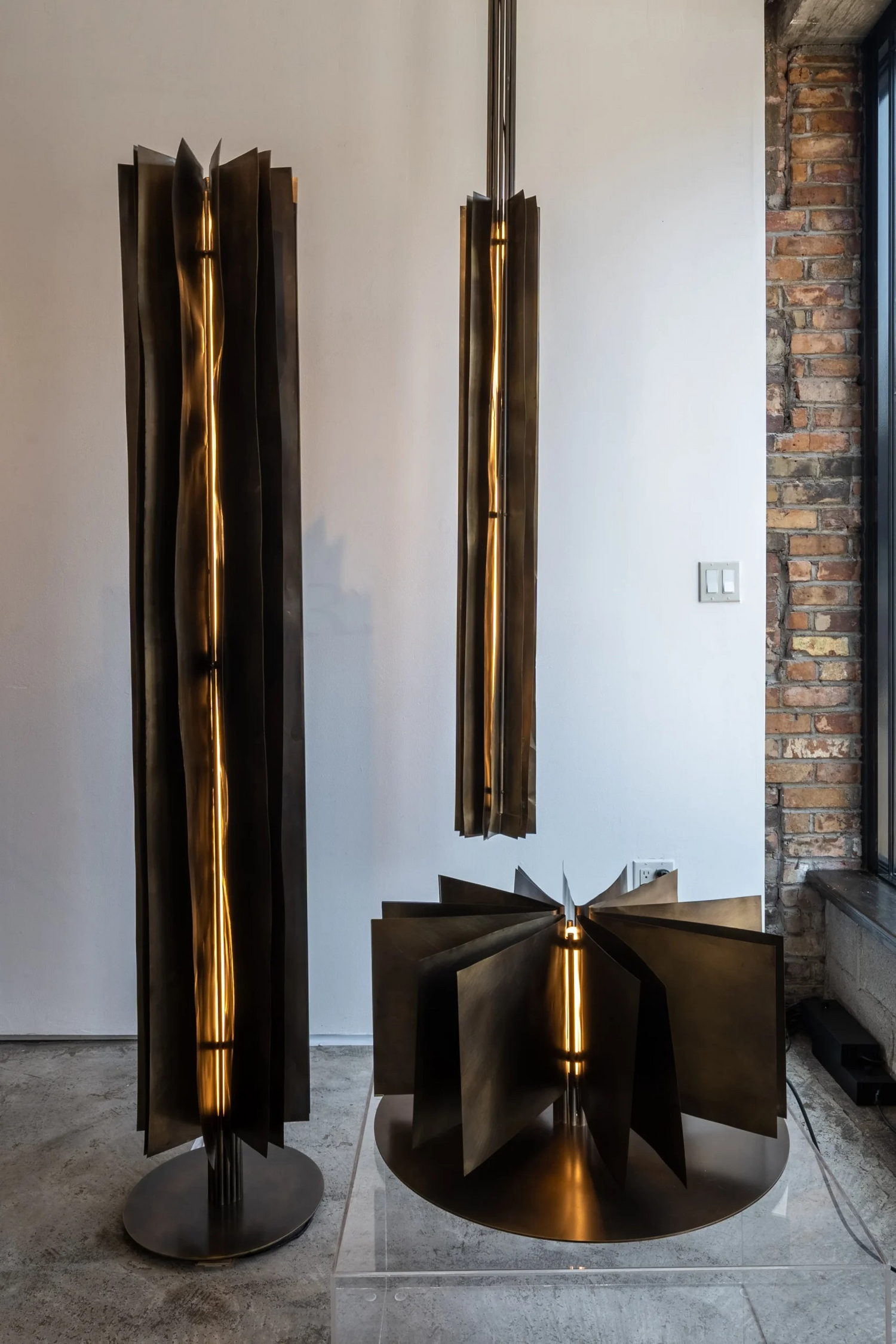 Penumbra Floor Light Sculpture