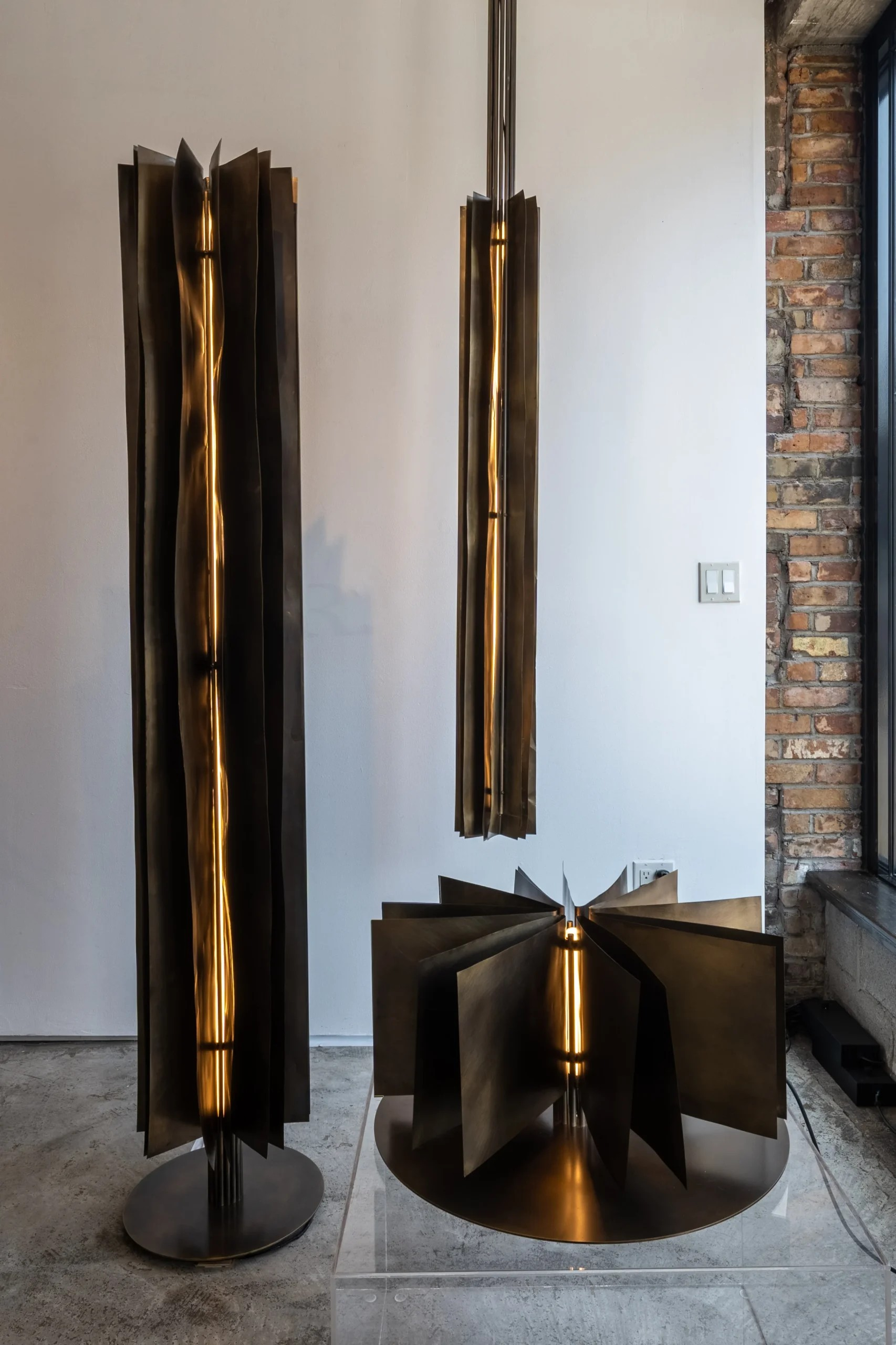 Penumbra Floor Light Sculpture
