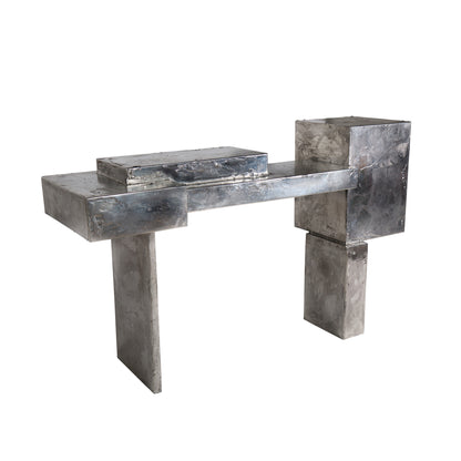 Pewter Console By Gentner