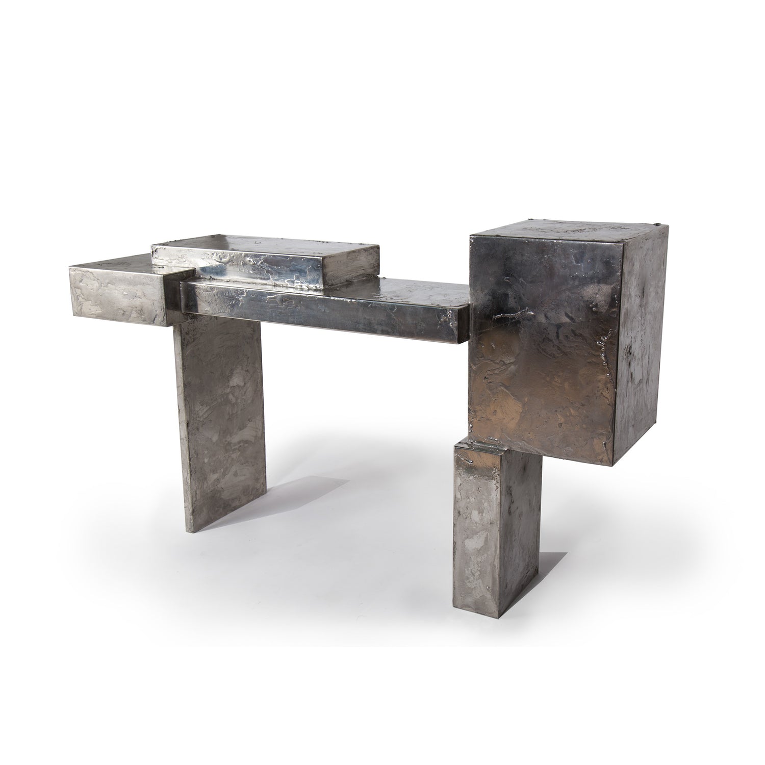 Pewter Console By Gentner