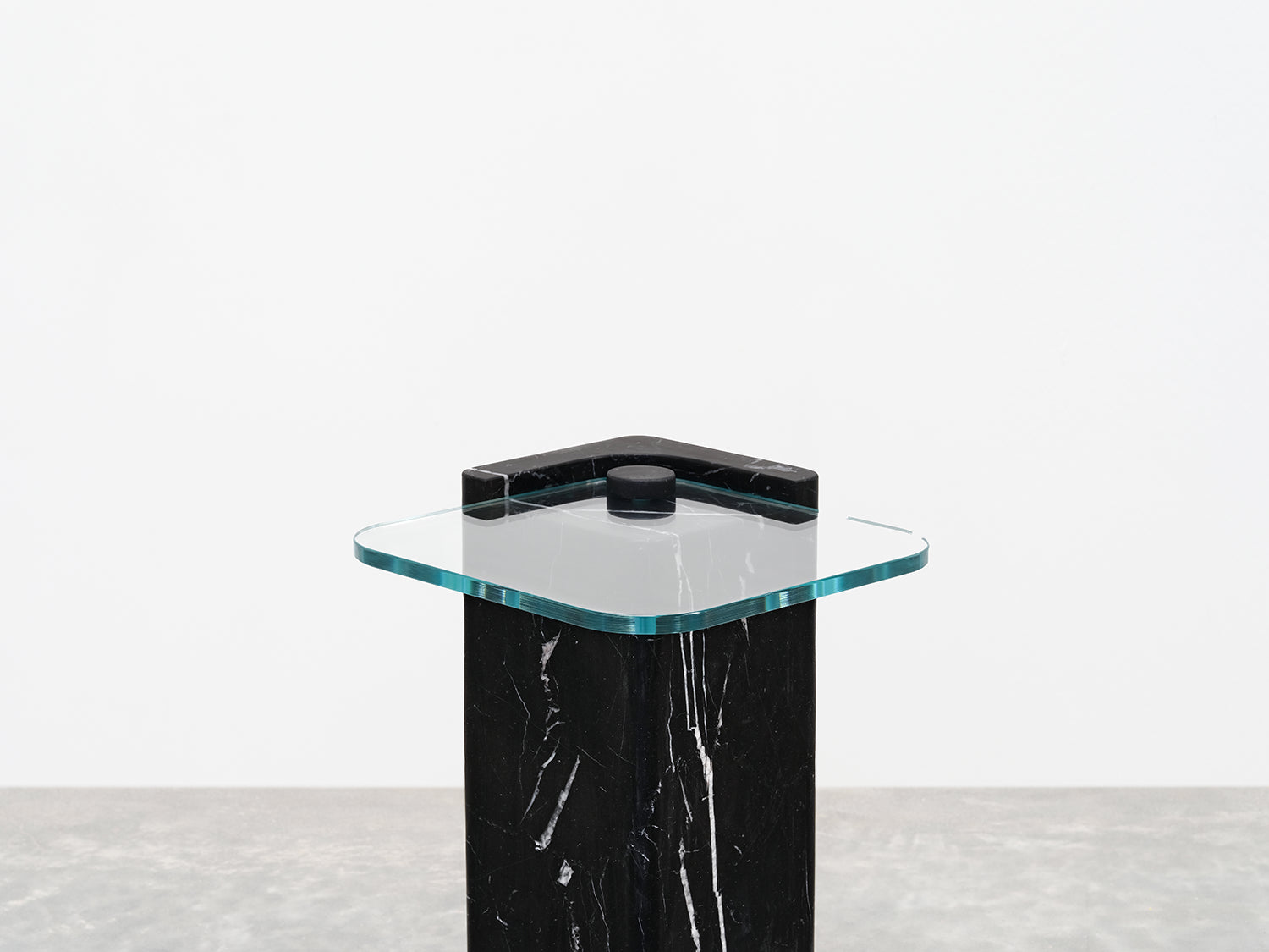 Plinth Marble Table