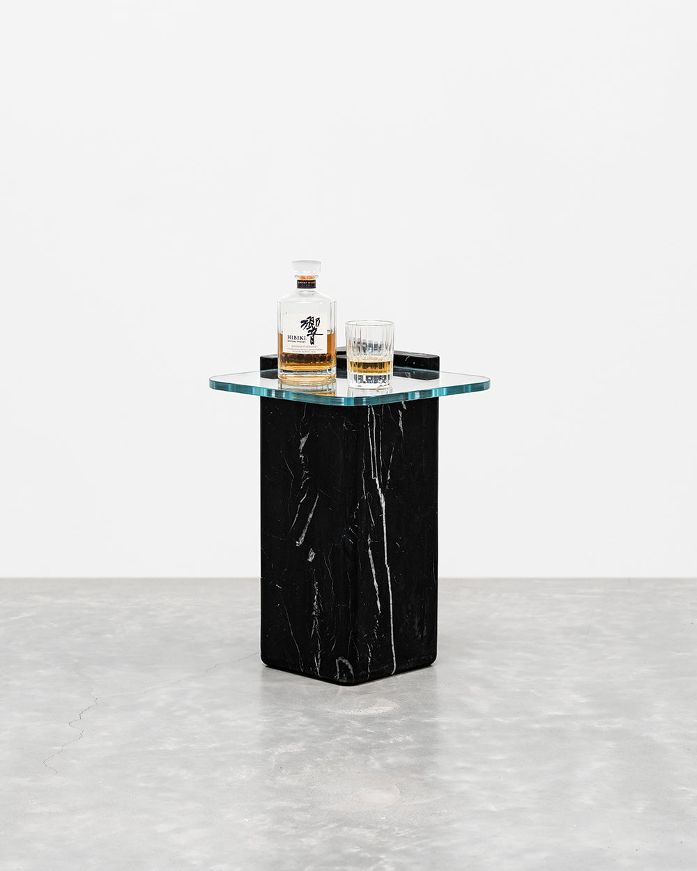 Plinth Marble Table