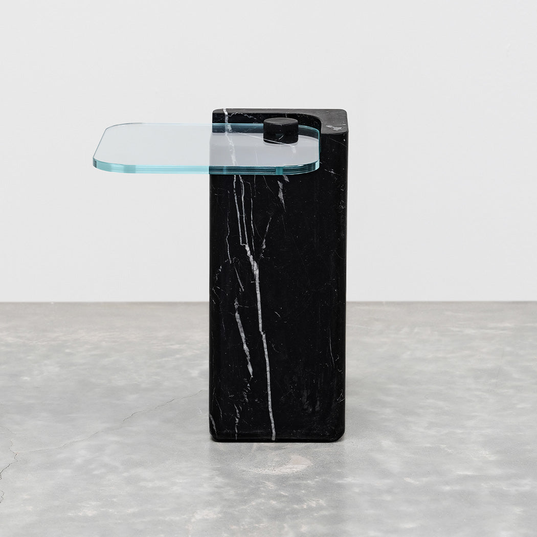 Plinth Marble Table