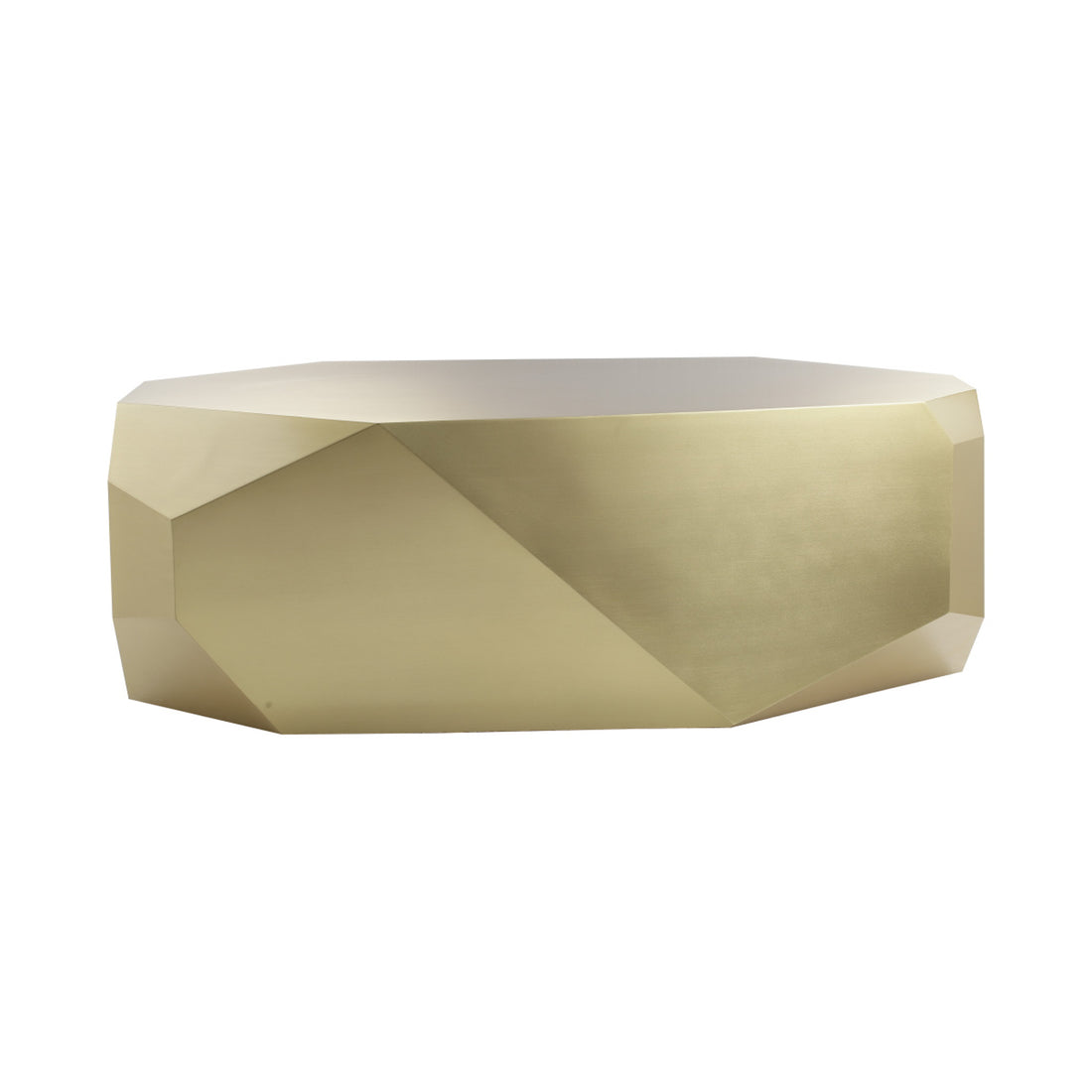 Popova Coffee Table (Polished Brass)