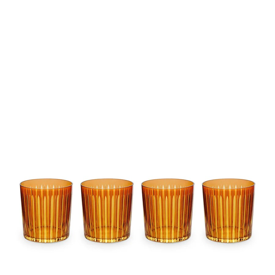 Prism Double Old Fashioned Glasses (Set of 4)