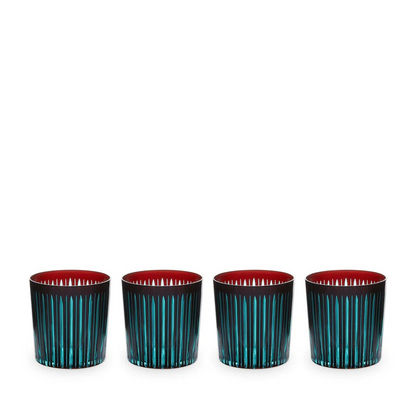 Prism Double Old Fashioned Glasses (Set of 4)
