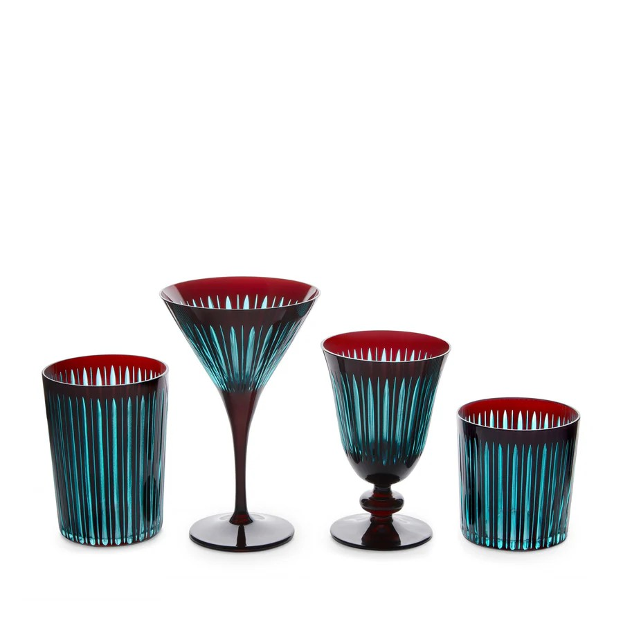 Prism Double Old Fashioned Glasses (Set of 4)