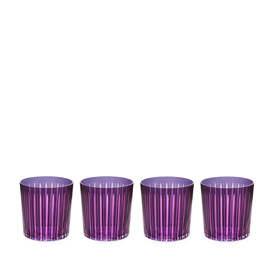 Prism Double Old Fashioned Glasses (Set of 4)