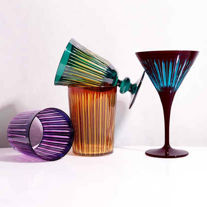 Prism Highball Glasses (Set of 4)