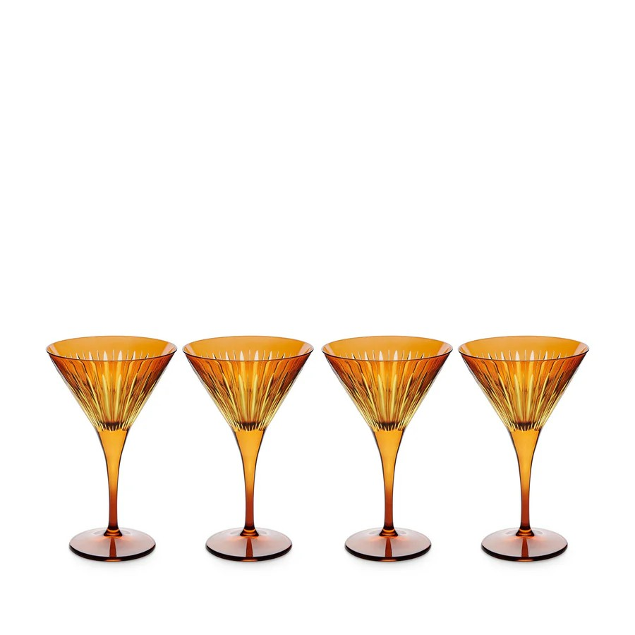 Prism Martini Glasses (Set of 4)