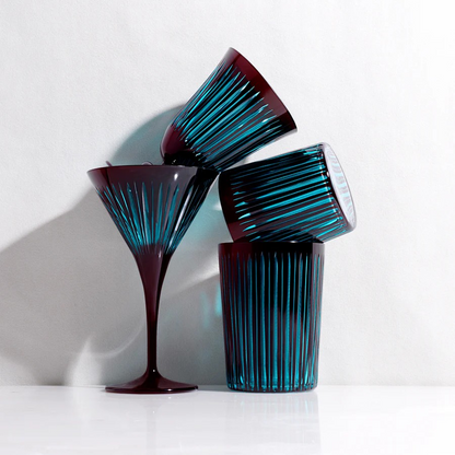 Prism Martini Glasses (Set of 4)