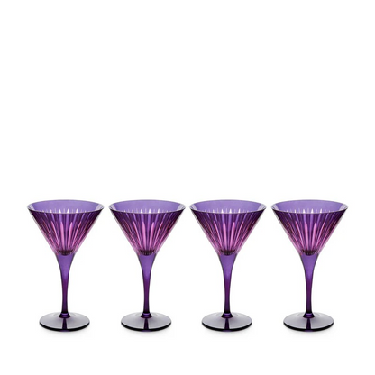 Prism Martini Glasses (Set of 4)