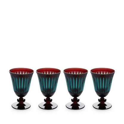 Prism Wine Glasses (Set of 4)