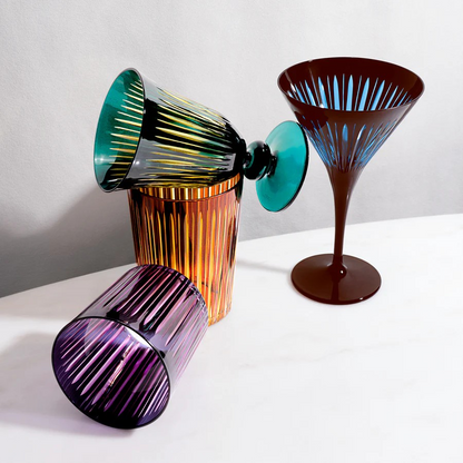 Prism Wine Glasses (Set of 4)