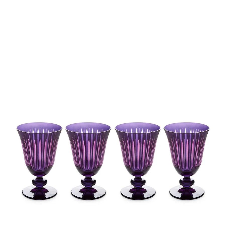 Prism Wine Glasses (Set of 4)