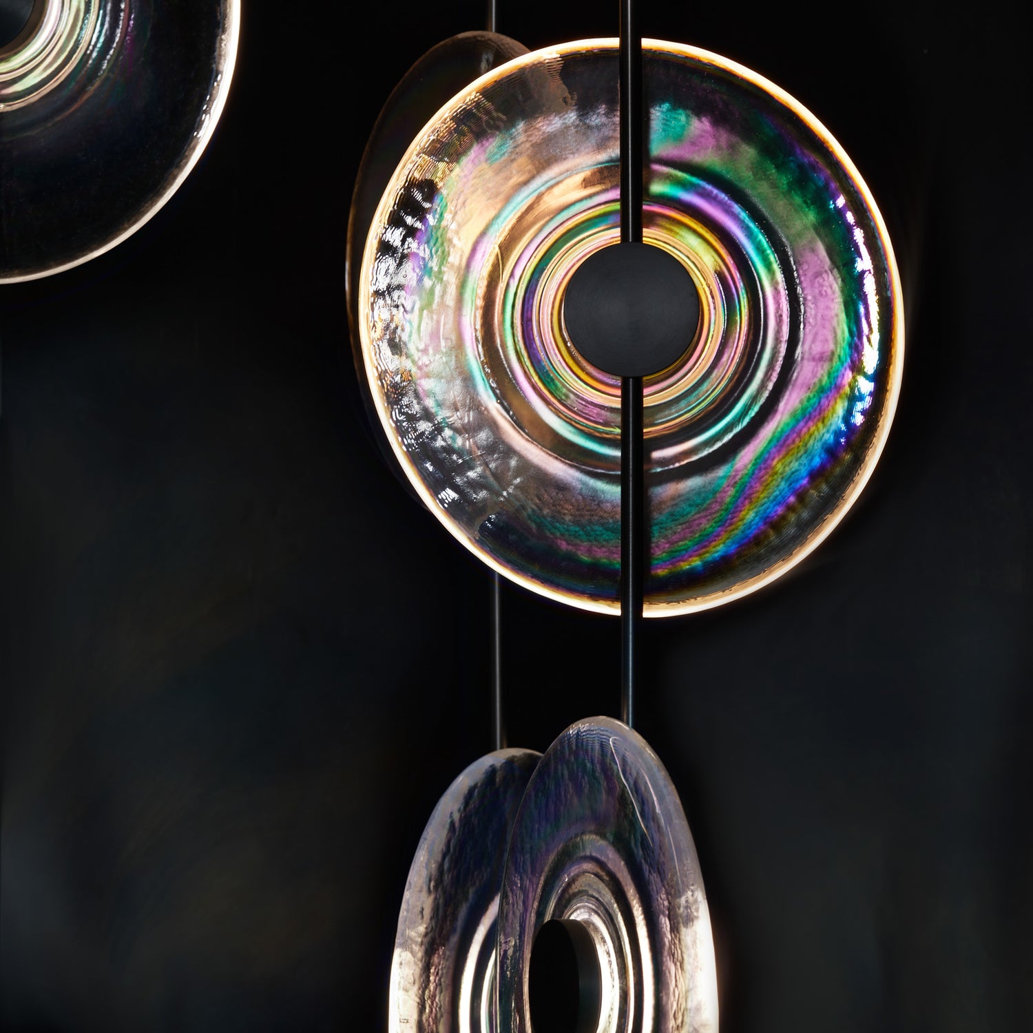 Radiant Cascading Pendants