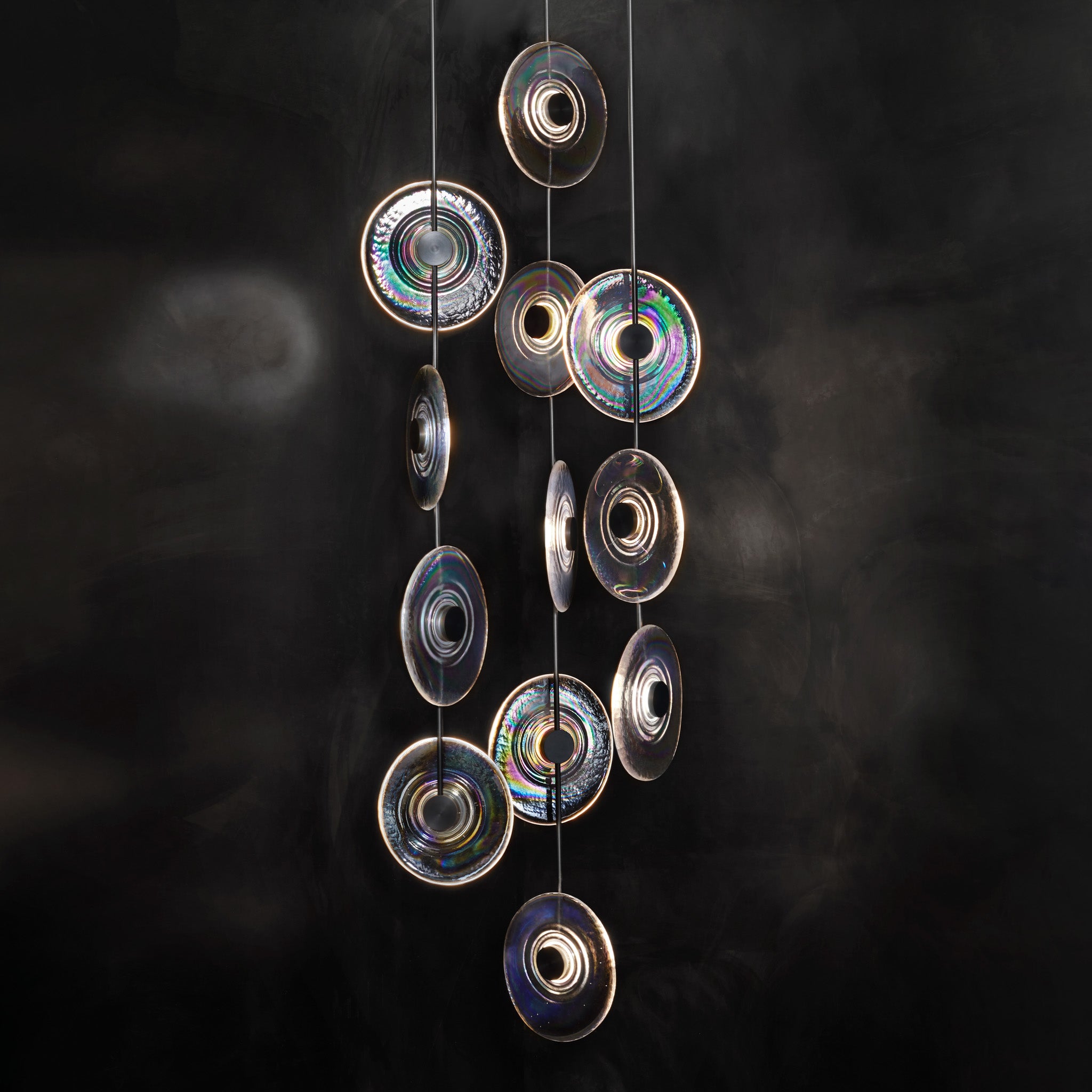 Radiant Cascading Pendants